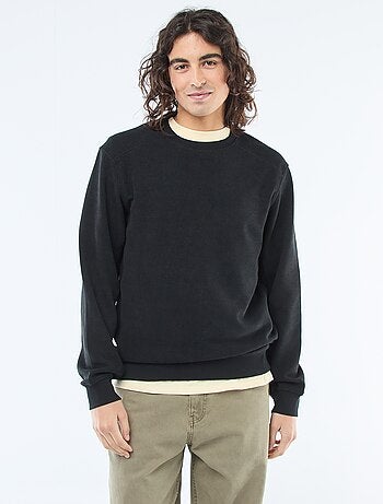 Sudadera de punto nido de abeja