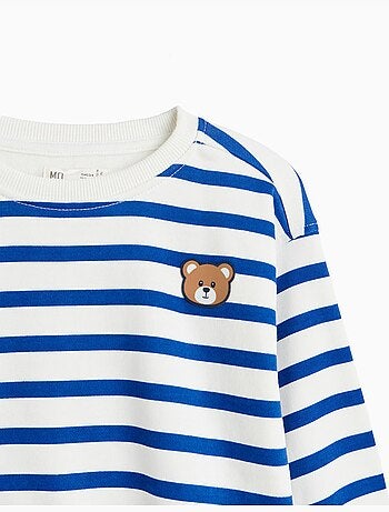 Sudadera de rayas, mo fashion