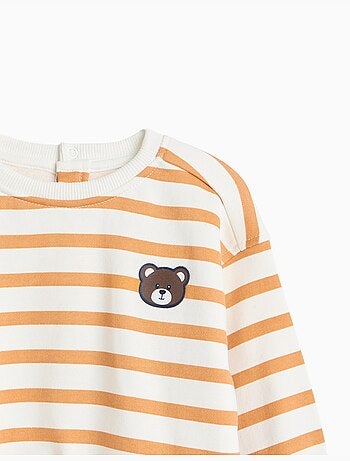 Sudadera de rayas, mo fashion
