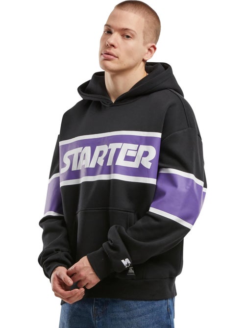 Sudadera de rayas para hombre - starter black label - Kiabi Sudadera de rayas para hombre - starter black label - Kiabi