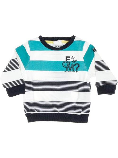 Sudadera de Rayas para Niño - Kiabi
