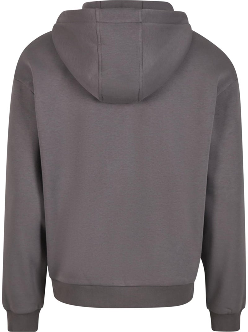 Sudadera de suave para hombre - build your brand Gris gris antracita - Kiabi
