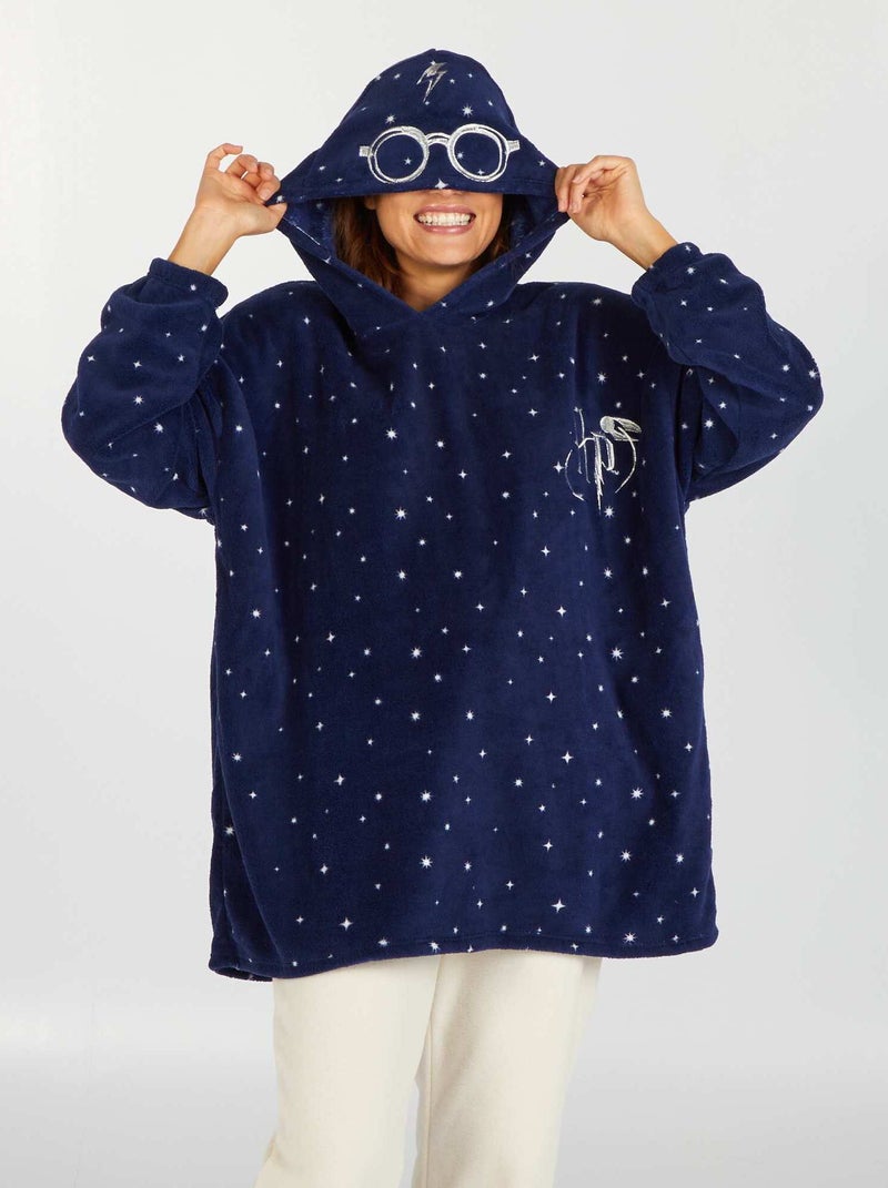 Sudadera de tejido polar 'Harry Potter' azul marino - Kiabi