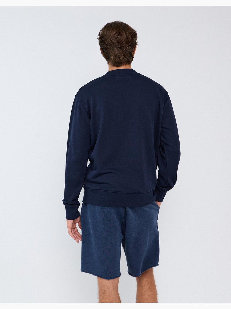 Sudadera de terry, mo fashion Azul - Kiabi