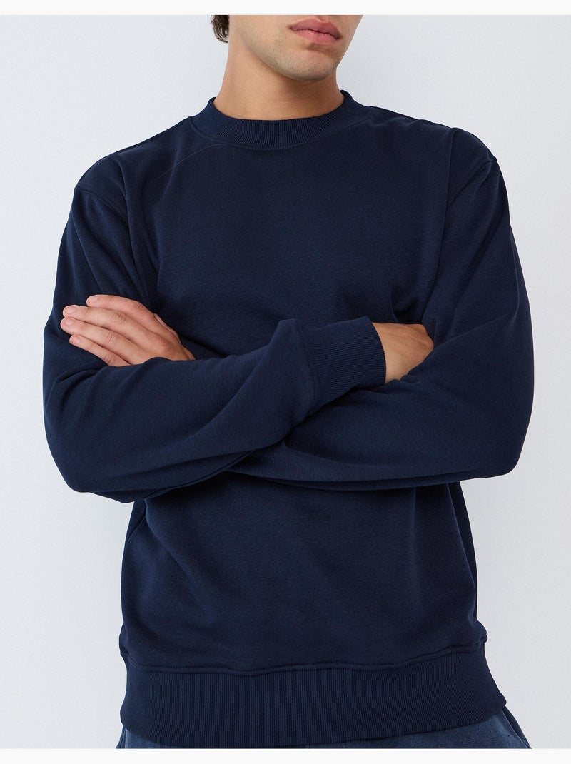 Sudadera de terry, mo fashion Azul - Kiabi