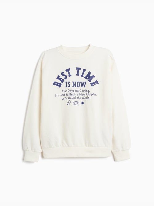 Sudadera de terry, mo fashion - Kiabi
