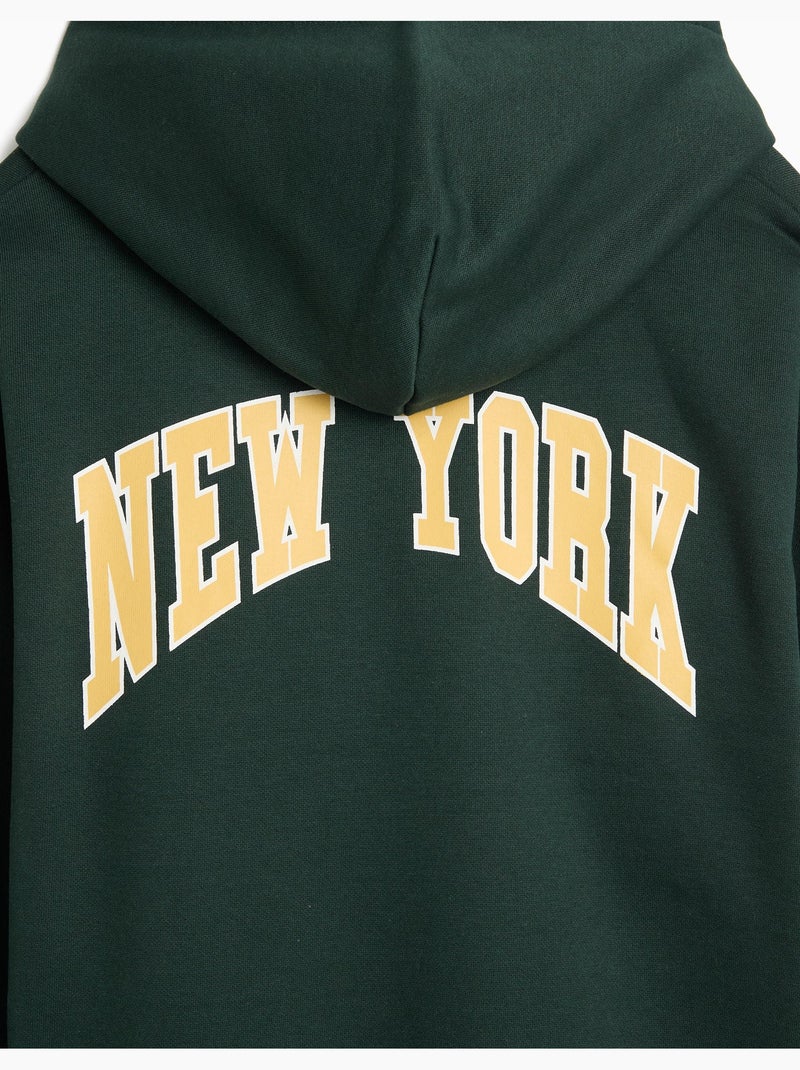 Sudadera de terry, mo fashion Verde - Kiabi