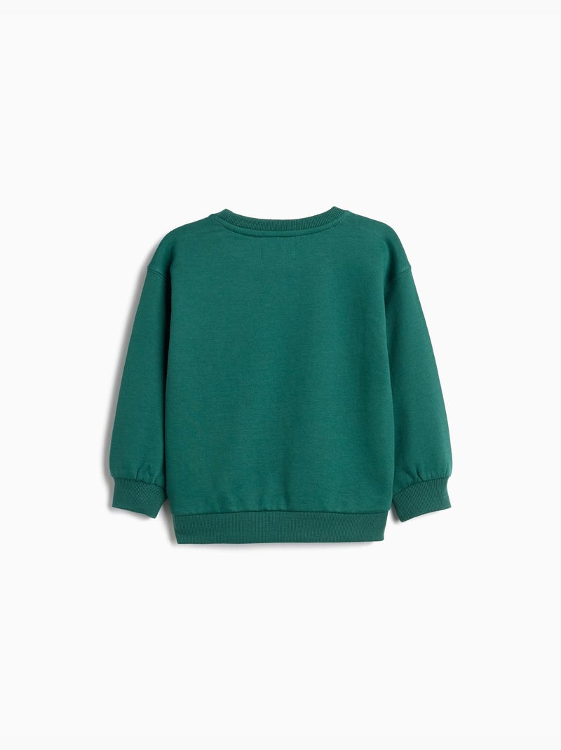 Sudadera de terry, mo fashion Verde - Kiabi
