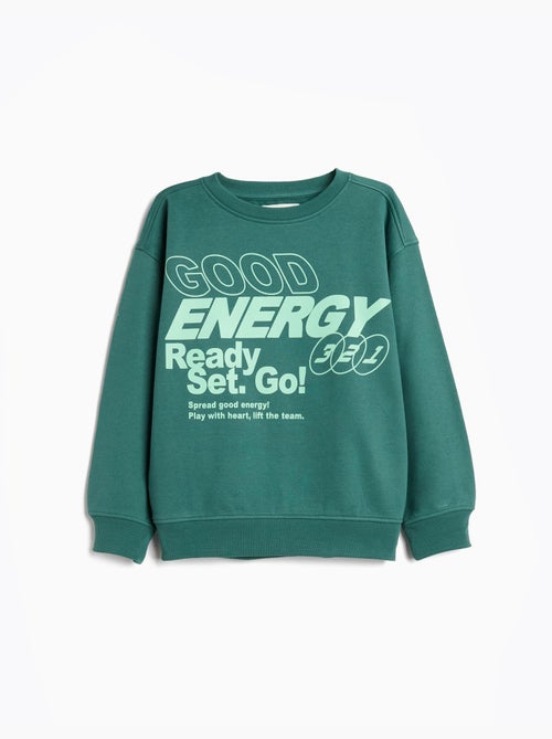 Sudadera de Terry, MO Fashion - Kiabi Sudadera de Terry, MO Fashion - Kiabi
