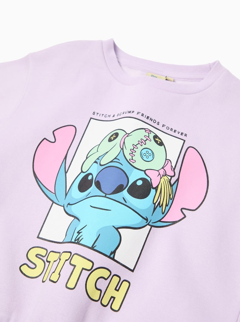 Sudadera de Terry 'Stitch', MO Fashion Violeta - Kiabi