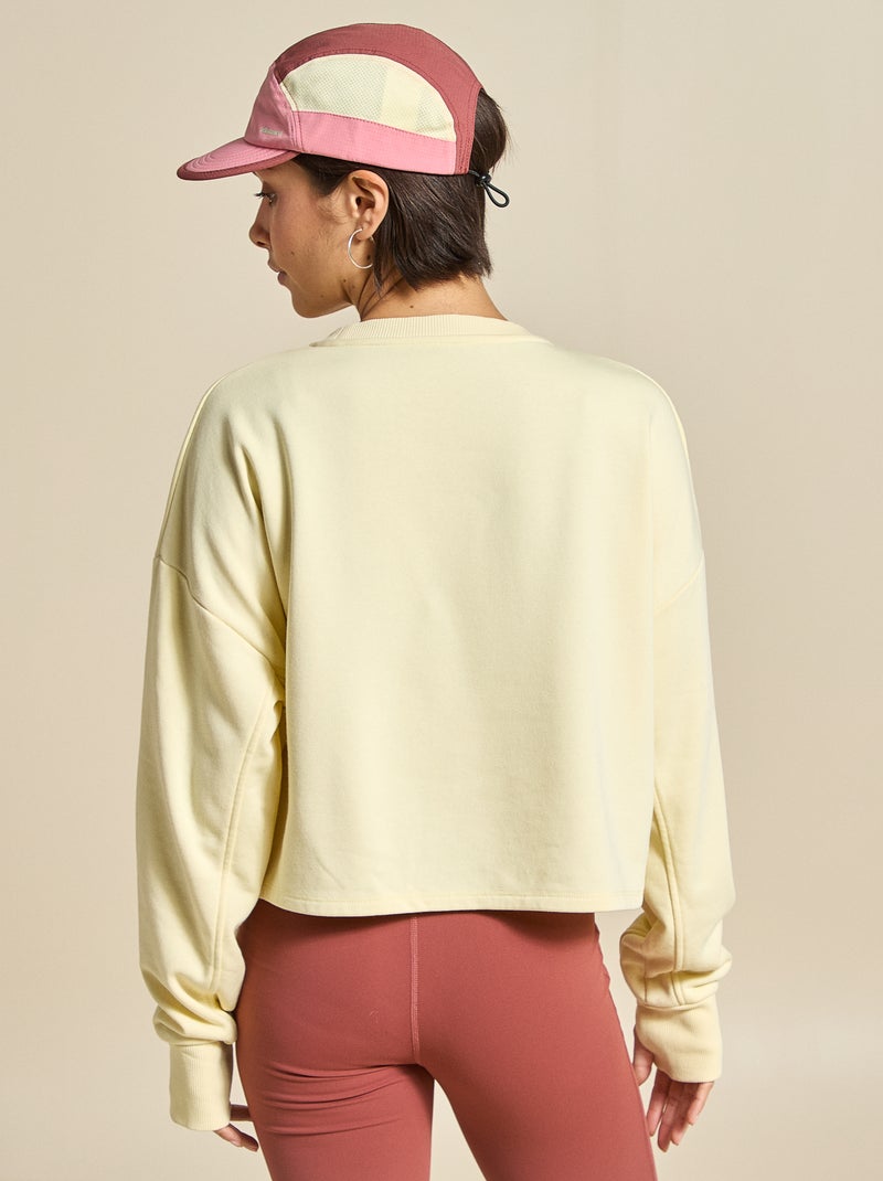 Sudadera deportiva - (ekstract) Amarillo - Kiabi