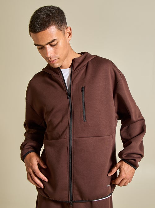 Sudadera deportiva con cremallera (ekstract) - Kiabi Sudadera deportiva con cremallera (ekstract) - Kiabi