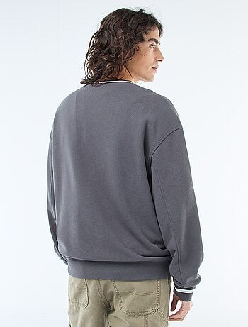 Sudadera deportiva en felpa