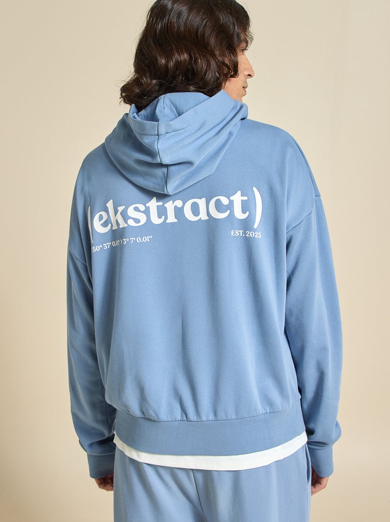 Sudadera deportiva unisex - (ekstract) Azul - Kiabi