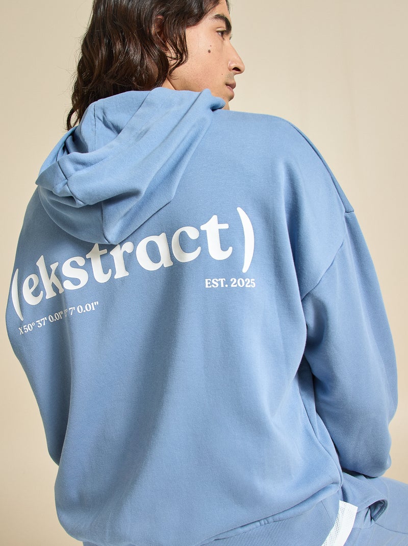 Sudadera deportiva unisex - (ekstract) Azul - Kiabi