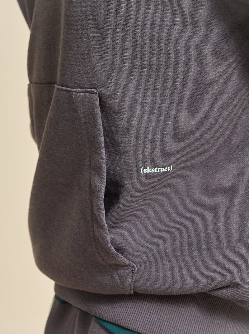 Sudadera deportiva unisex - (ekstract) Negro - Kiabi