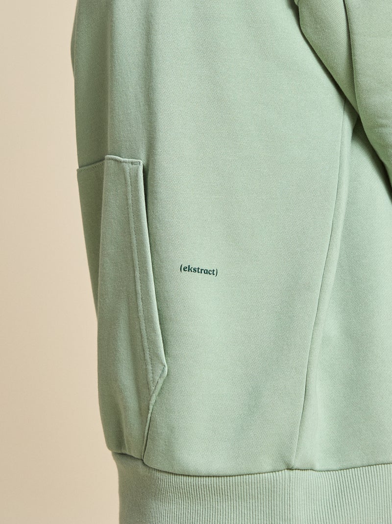 Sudadera deportiva unisex - (ekstract) Verde - Kiabi