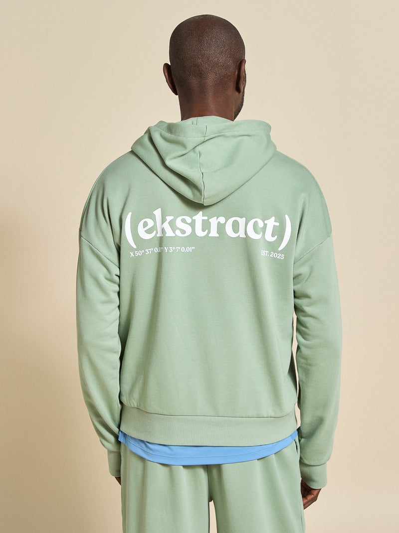 Sudadera deportiva unisex - (ekstract) Verde - Kiabi