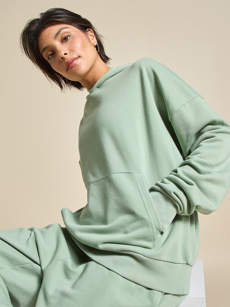 Sudadera deportiva unisex - (ekstract) Verde - Kiabi