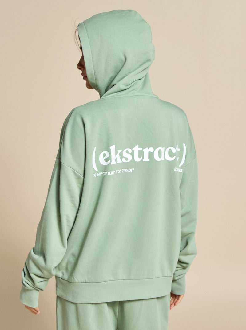 Sudadera deportiva unisex - (ekstract) Verde - Kiabi