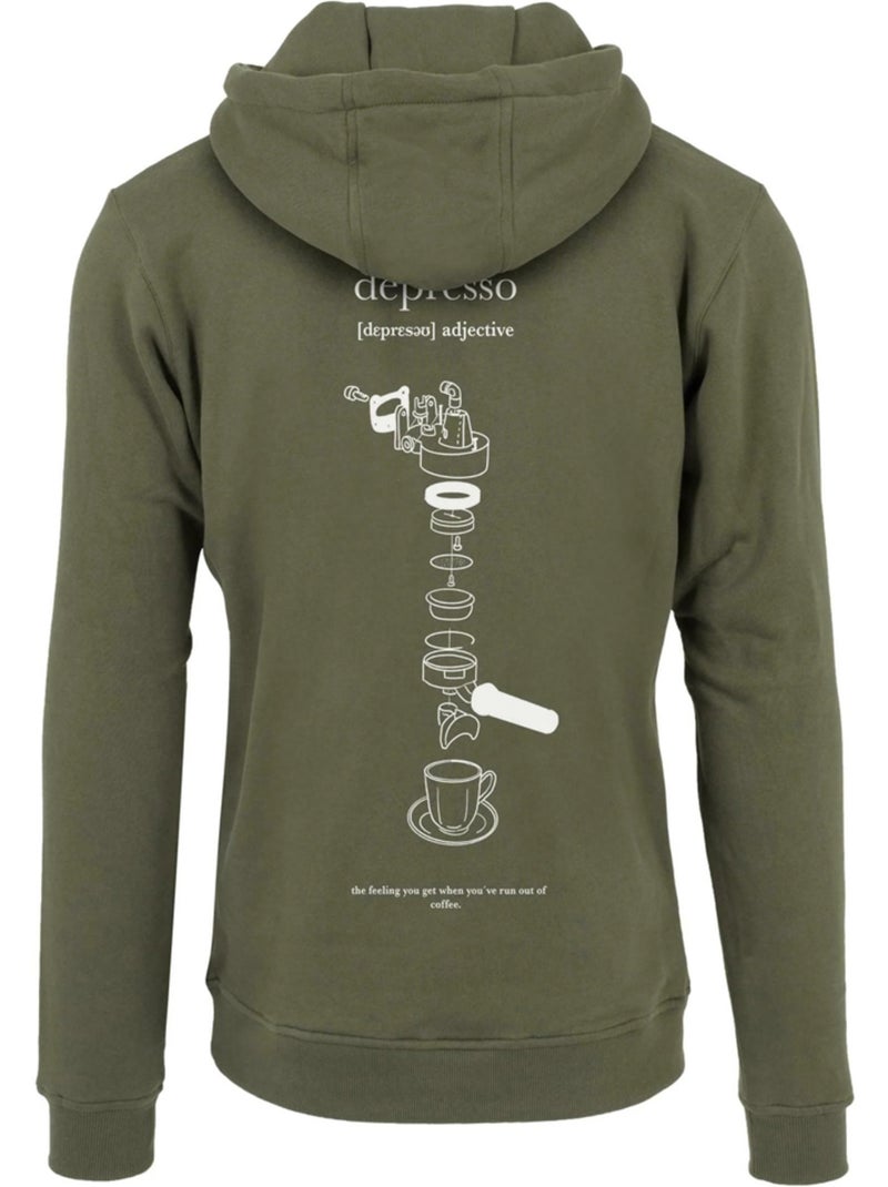 Sudadera depresso para hombre - mister tee Caqui - Kiabi