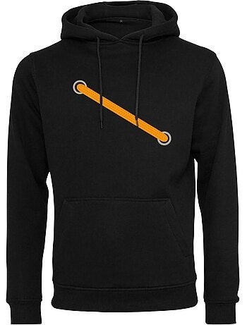 Sudadera diseño cordón para hombre - mister tee
