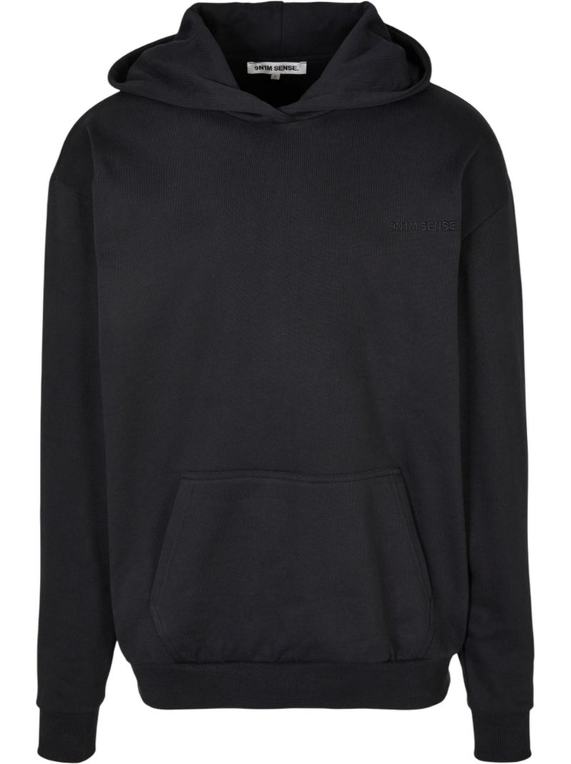 Sudadera diseño lisa para hombre - 9n1m sense Negro - Kiabi