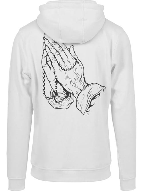 Sudadera diseño manosrezando para hombre - mister tee - Kiabi