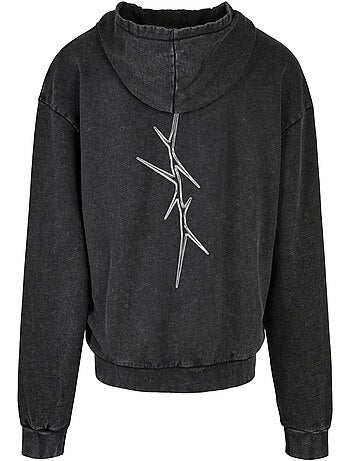 Sudadera diseño máscara espinosa para hombre - mister tee