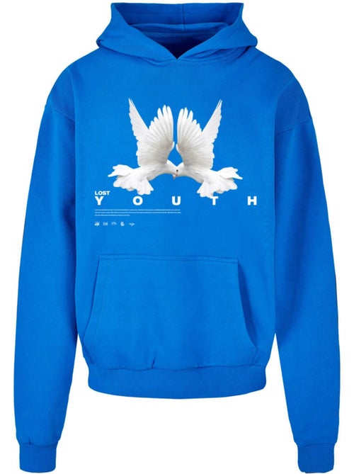 Sudadera diseño paloma para hombre - lost youth - Kiabi Sudadera diseño paloma para hombre - lost youth - Kiabi