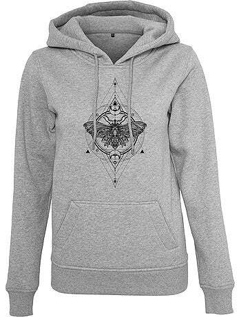 Sudadera diseño polilla para mujer - mister tee