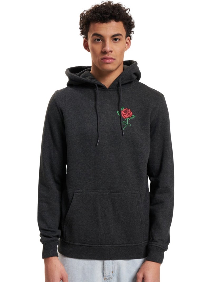 Sudadera diseño rosa para hombre - mister tee Gris gris antracita - Kiabi