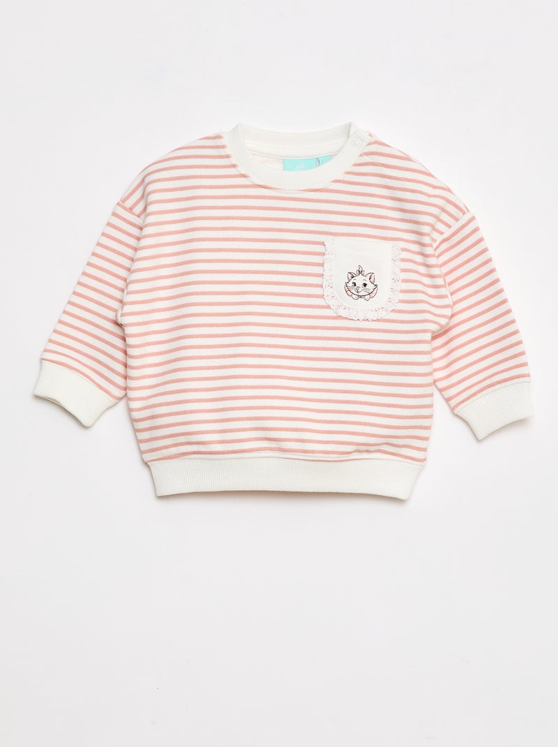Sudadera 'Disney' con automáticos en el hombro Blanco - Kiabi