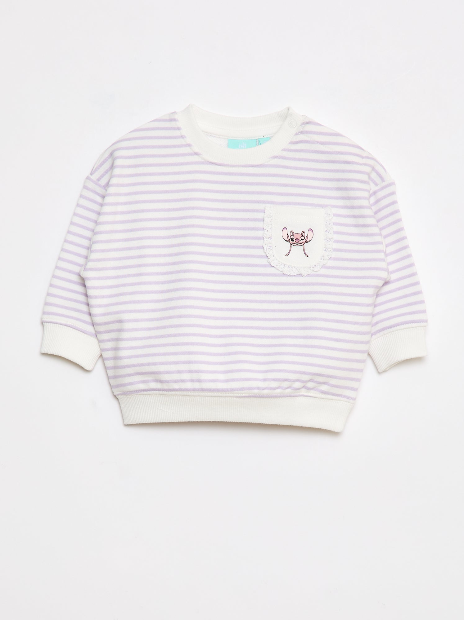 Sudadera 'Disney' con automáticos en el hombro