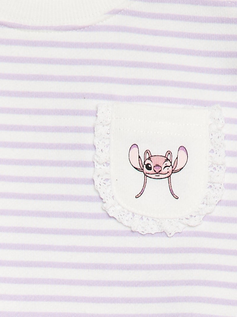 Sudadera 'Disney' con automáticos en el hombro Blanco - Kiabi