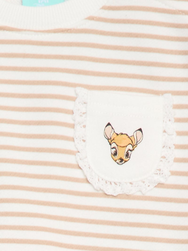 Sudadera 'Disney' con automáticos en el hombro Blanco - Kiabi