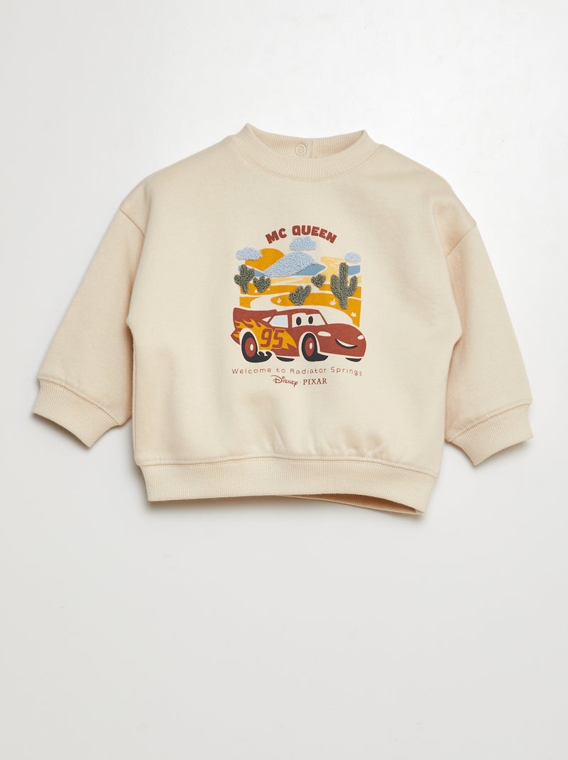 Sudadera 'Disney' con relieve BLANCO - Kiabi