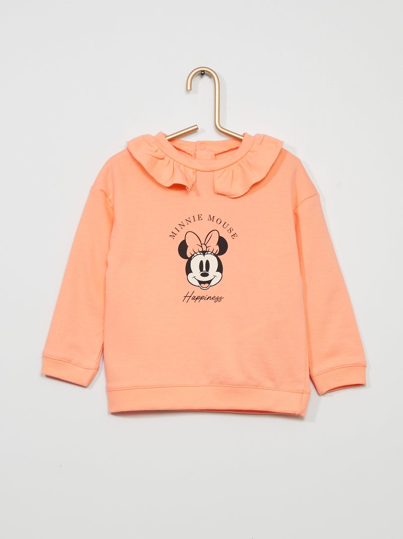 Sudadera 'Disney' cuello babero NARANJA - Kiabi