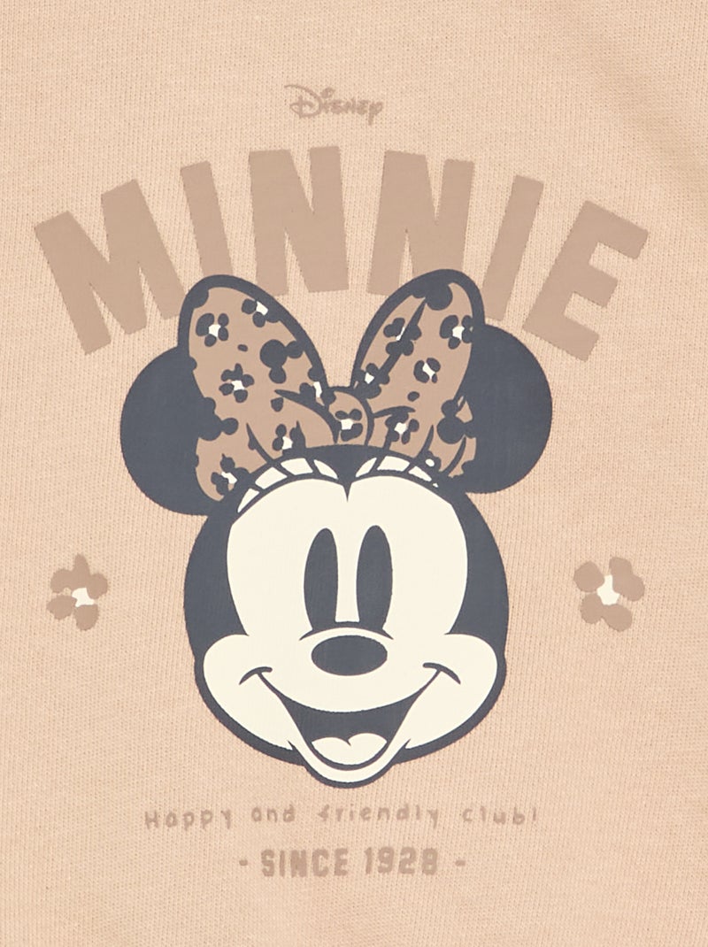 Sudadera \'Disney\' de felpa no perchada Beige - Kiabi