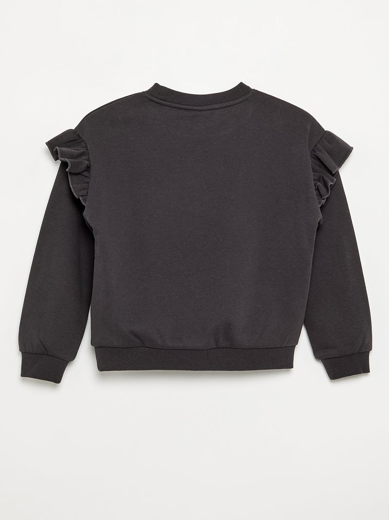 Sudadera 'Disney' de manga larga Negro - Kiabi