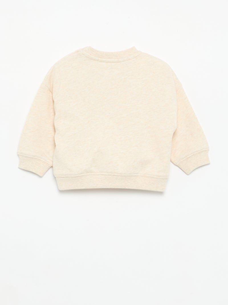Sudadera "Disney" estampada Beige - Kiabi