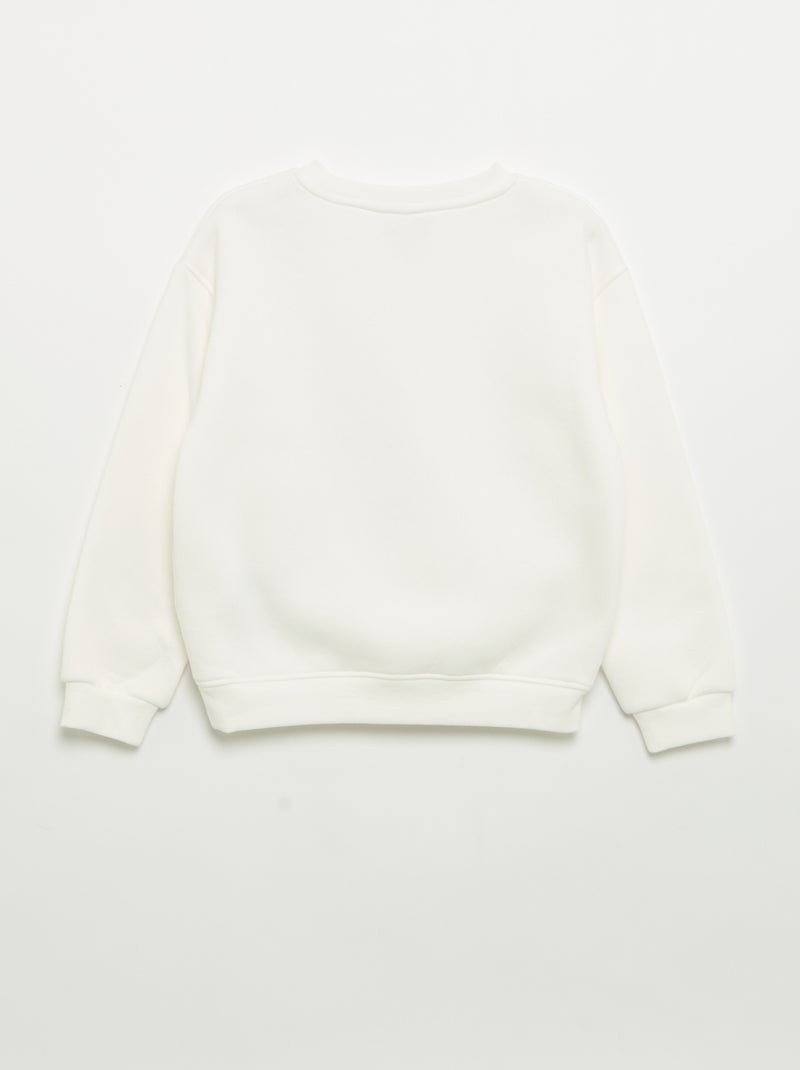 Sudadera 'Disney' 'Frozen' Blanco - Kiabi