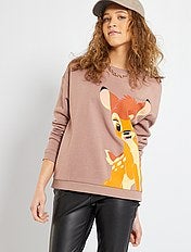 Ropa de disney, harry potter o superhéroes de Sudadera Mujer | Kiabi