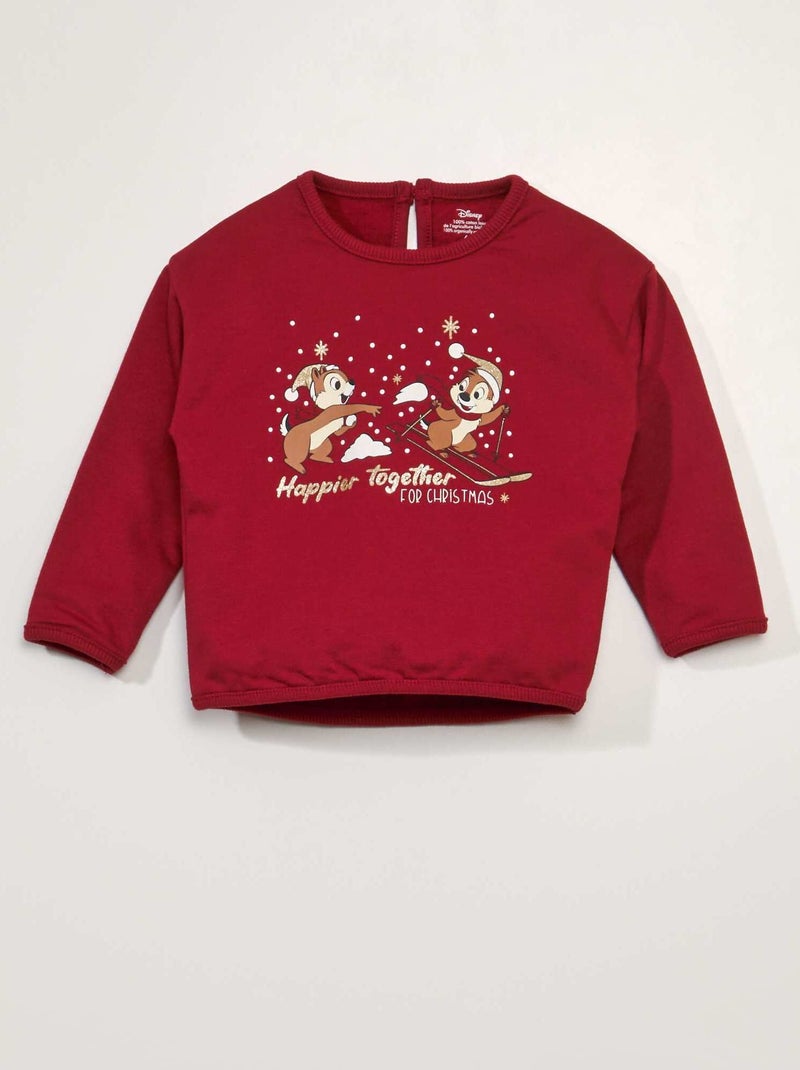 Sudadera 'Disney' ROJO - Kiabi