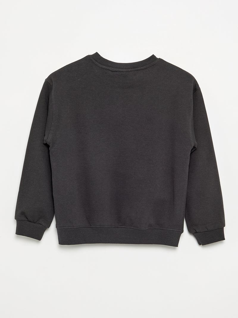 Sudadera 'Disney' 'Stitch' de manga larga Negro - Kiabi