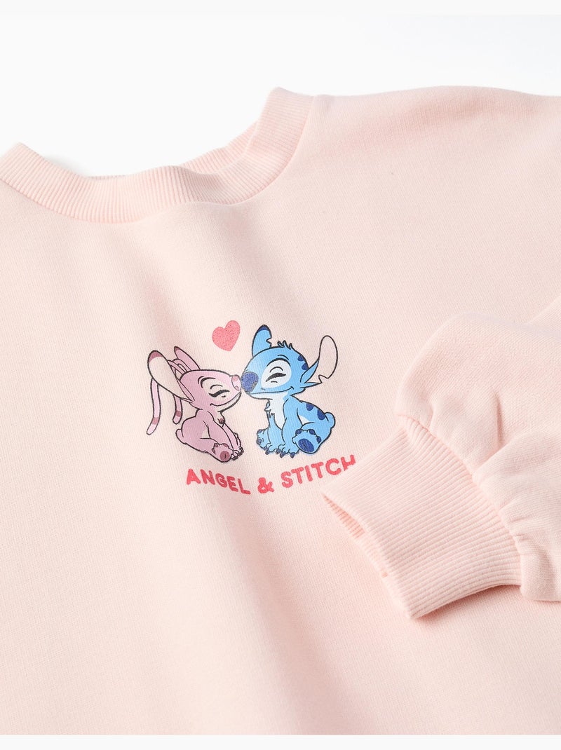 Sudadera divertida, cómoda, cardada Rosa claro - Kiabi