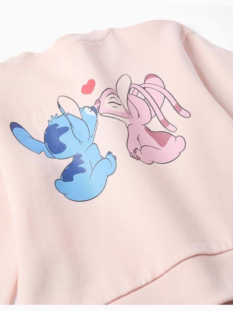 Sudadera divertida, cómoda, cardada Rosa claro - Kiabi