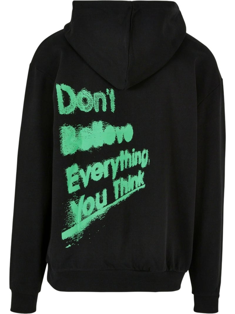 Sudadera don't believe para hombre - 9n1m sense Negro - Kiabi