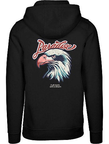 Sudadera eagle paradise para hombre - mister tee