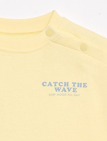 Sudadera estampada - Colección fácil de poner